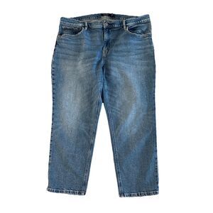 Lauren Ralph Lauren LRL Jeans Womens Size 18W BLACK LABEL Medium Wash Classic